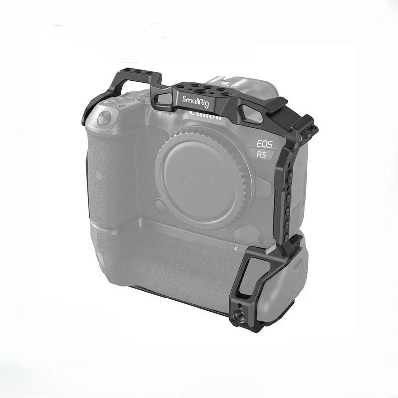 Camera Battery Grip - EOS R5/R6/R5C Video Cage with BG-R10