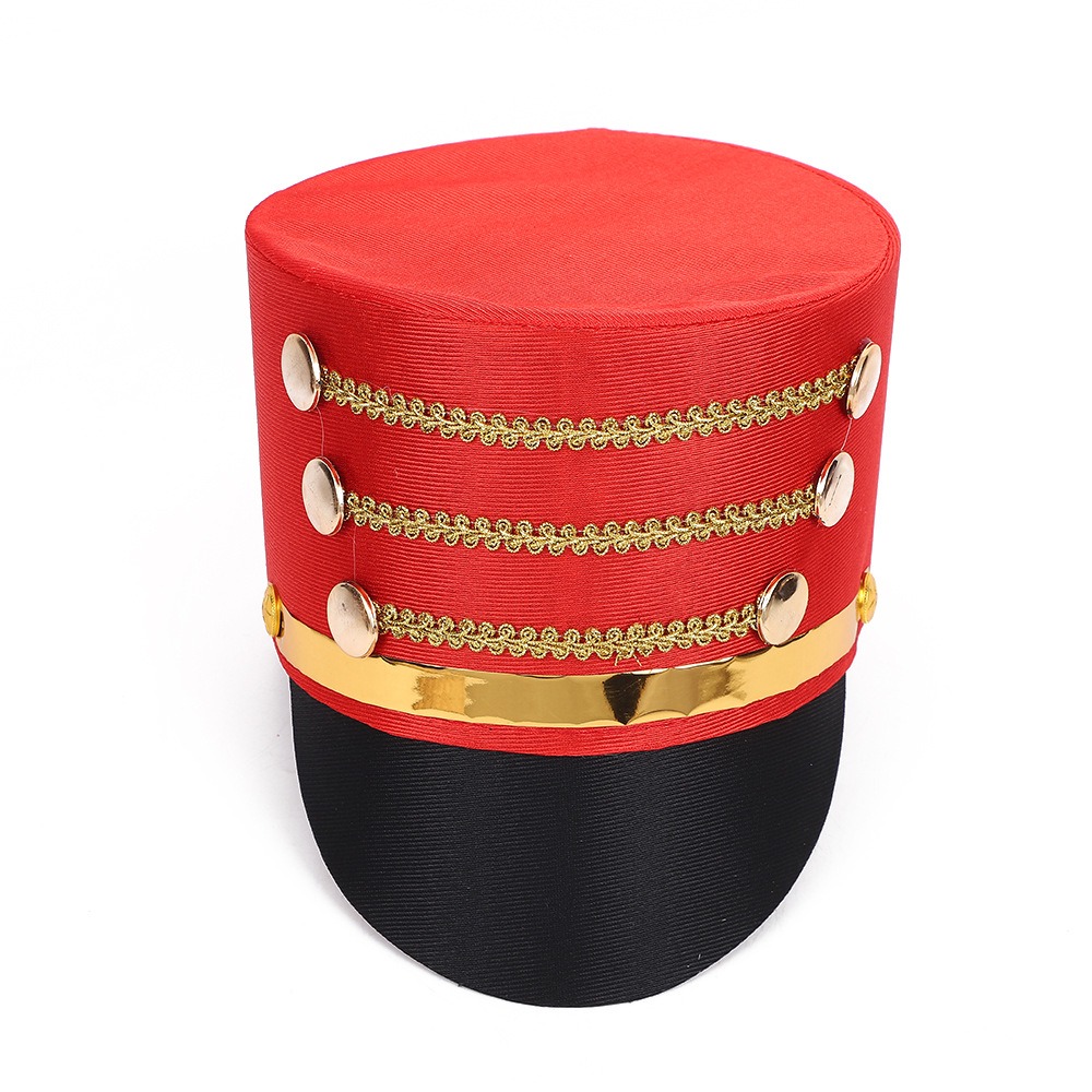 Photography Major - Hat-nutcrackers Marching Band Hat Gold Trim