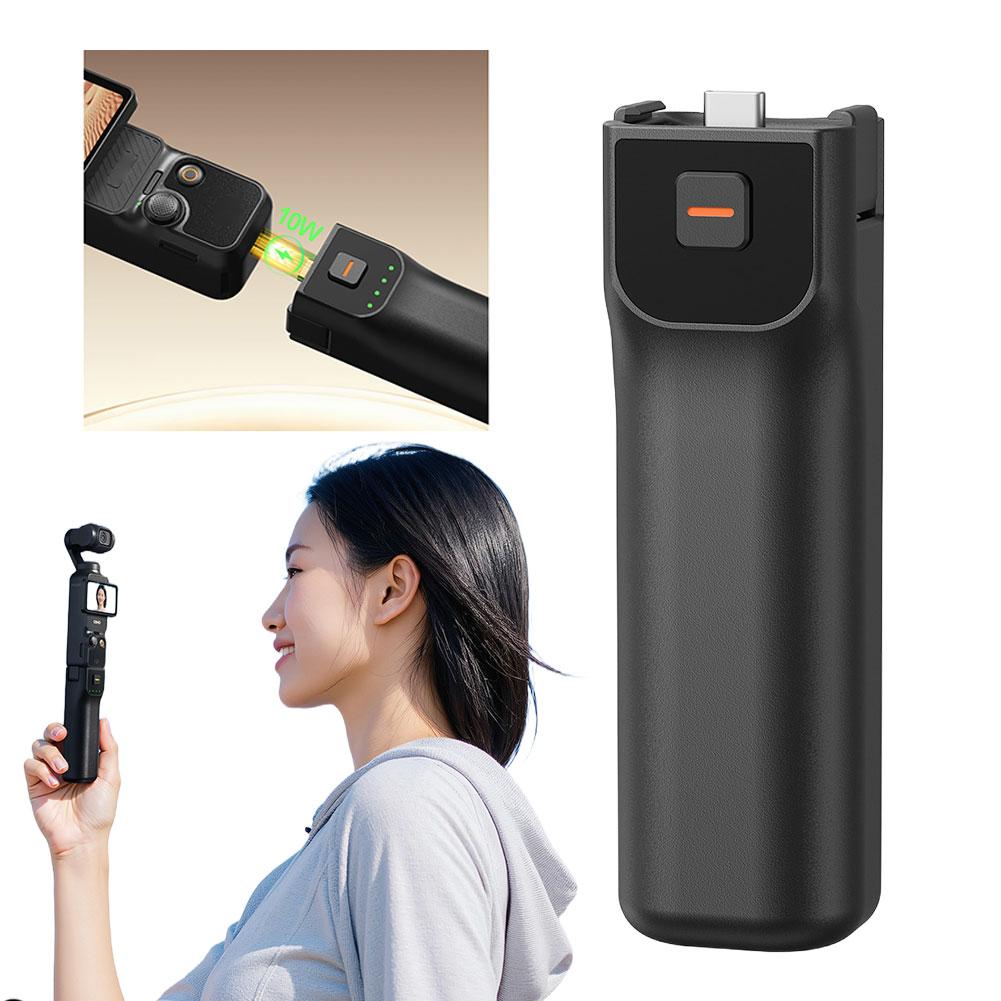Camera Battery Grip - For DJI POCKET 3 Extended Battery