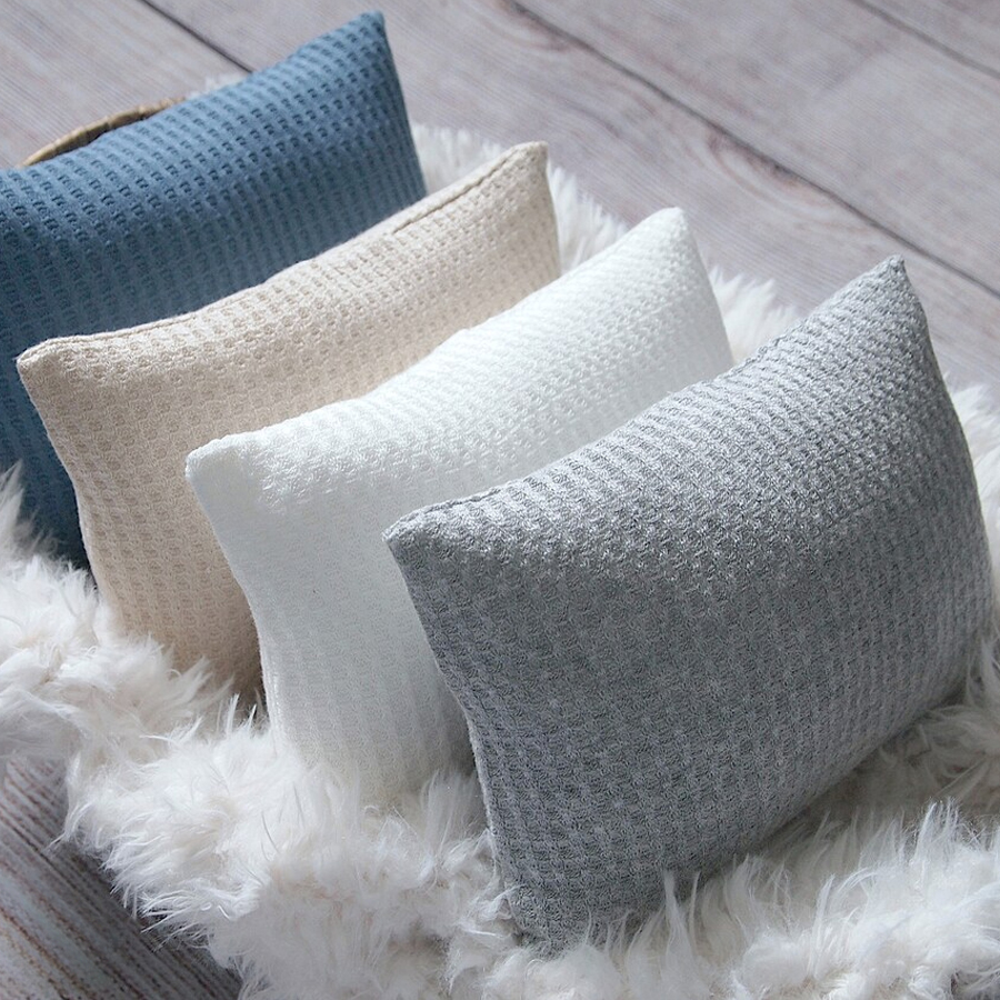 Photography Still Life - Newborn Photography Props Pillow Textured Pillow