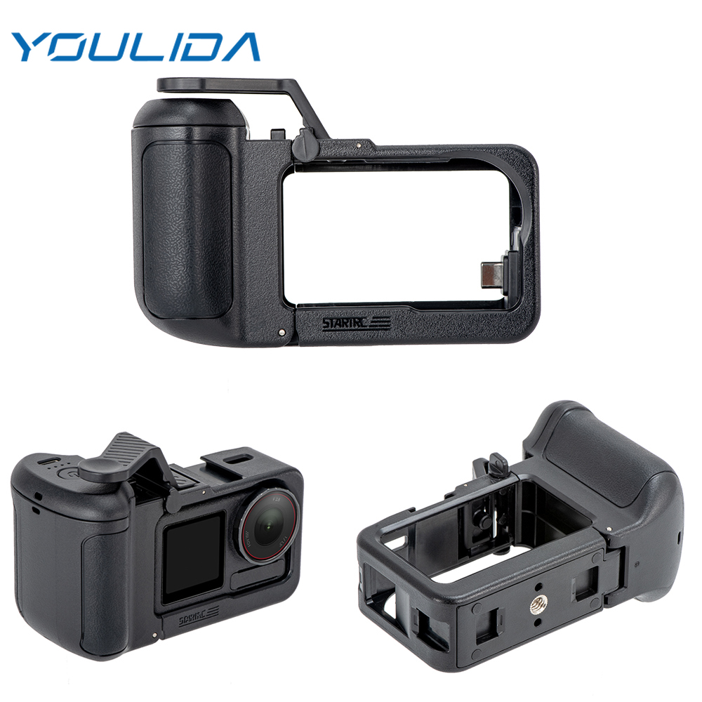 For DJI Action 5 Pro Extension - Camera Battery Grip ulasan dan harga