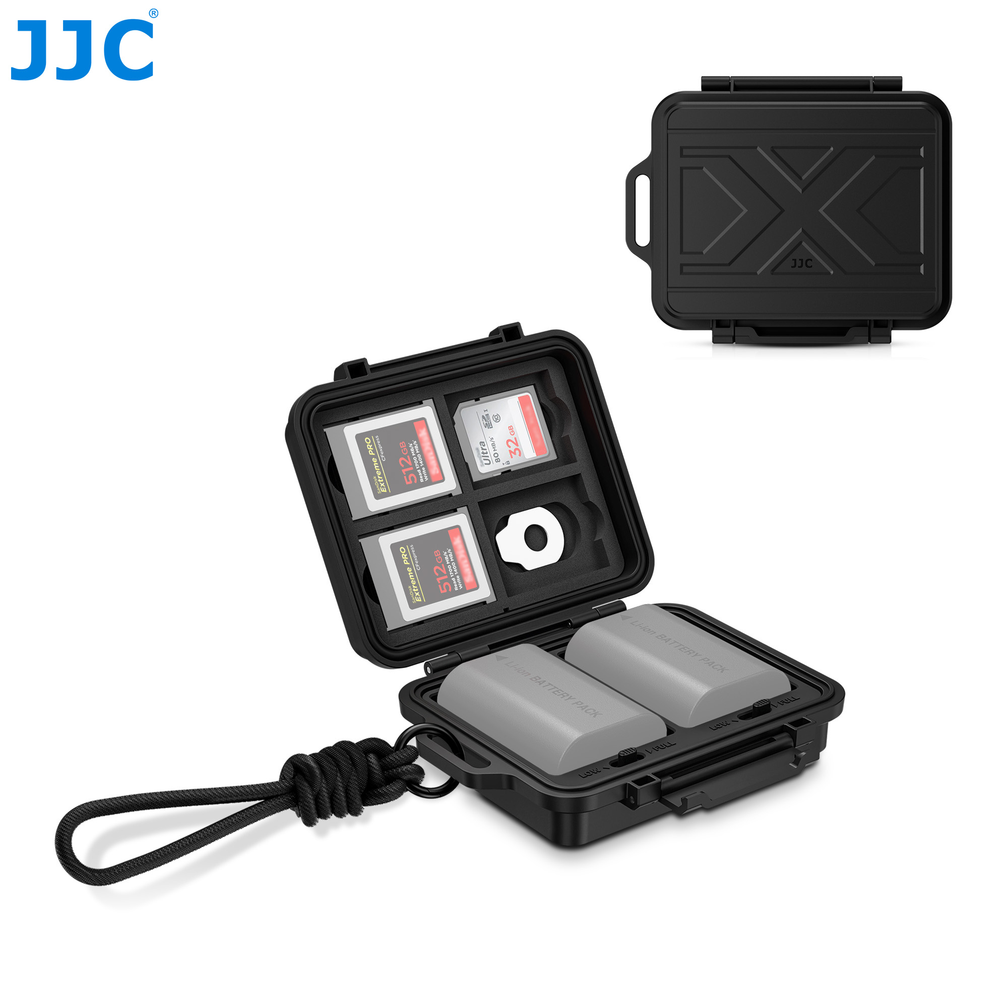 JJC Camera Battery Memory Card - Camera Battery Grip ulasan dan harga