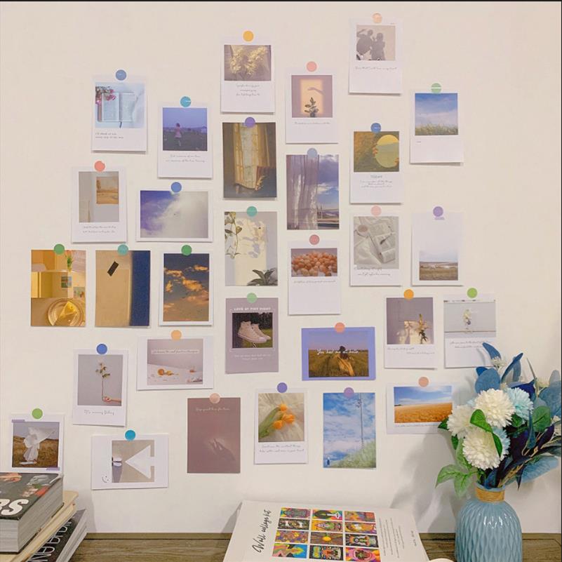 30Pcs Aesthetic INS Living Pos - Photography Studio ulasan dan harga