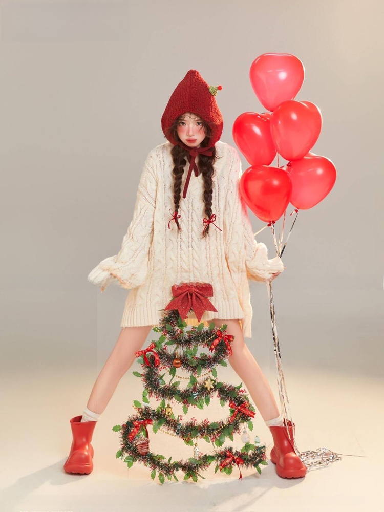 Christmas Little Red Hat Atmos - Photography Studio ulasan dan harga