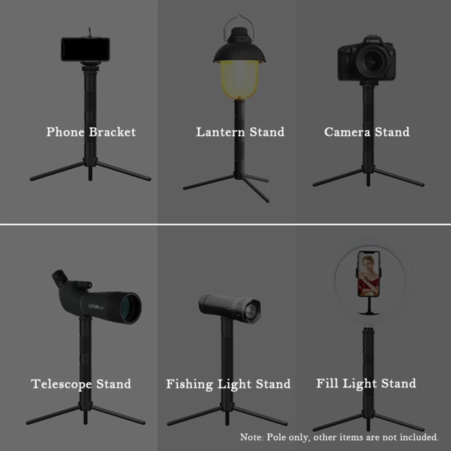 New Aluminum Lantern Stand Cam - Photography Basics ulasan dan harga