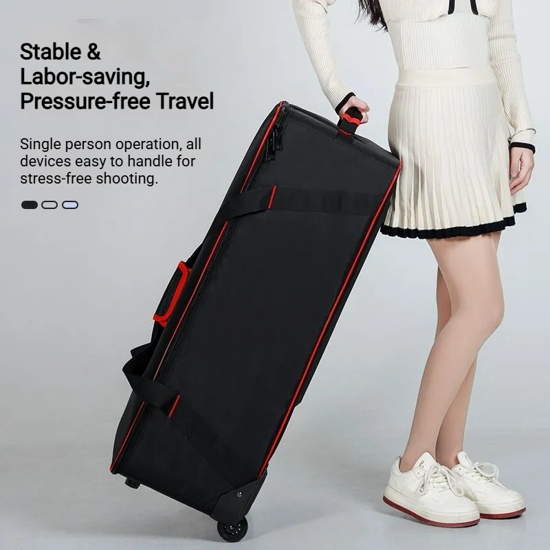 Studio Flash Light Kit Bag Pho - Photography Studio ulasan dan harga
