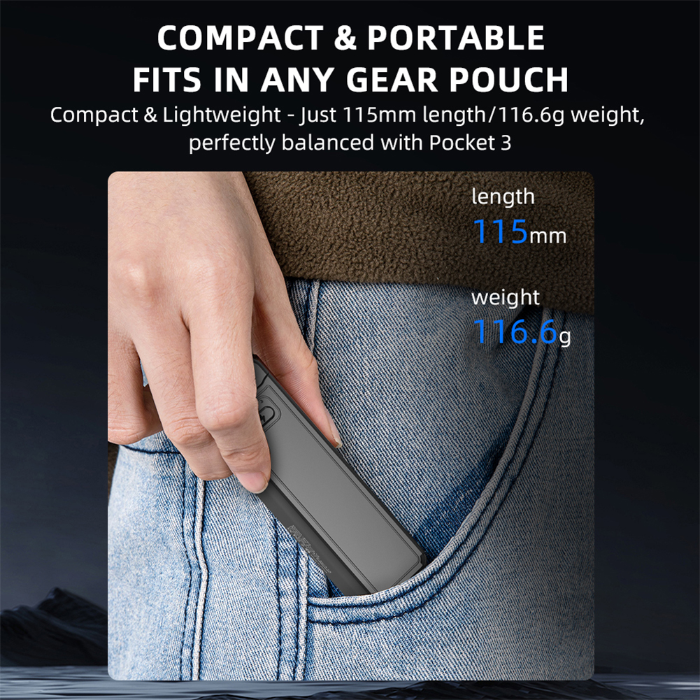 For DJI Osmo Pocket 3 Portable - Camera Battery Grip ulasan dan harga