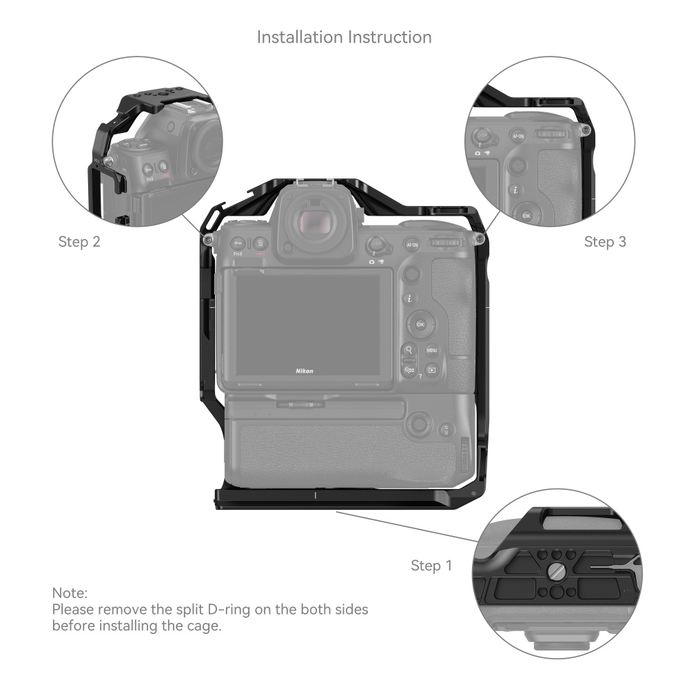 SmallRig Camera Cage for Nikon - Camera Battery Grip ulasan dan harga