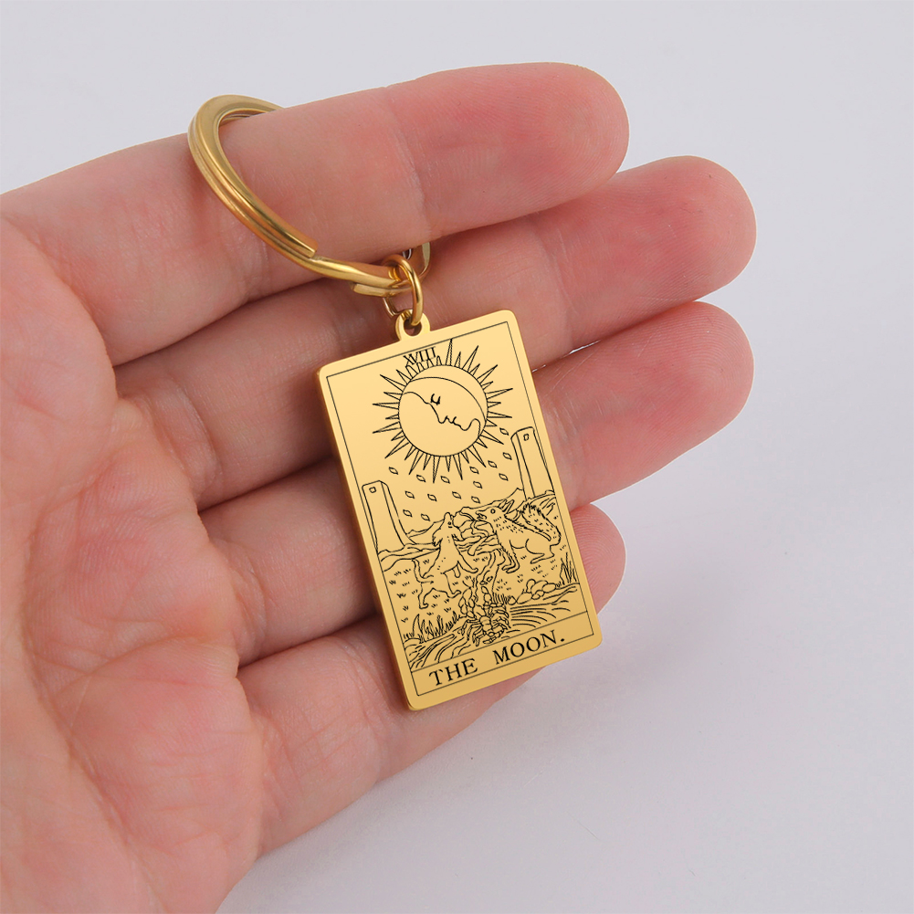 Tarot Card Keychain Major Arca - Photography Major ulasan dan harga