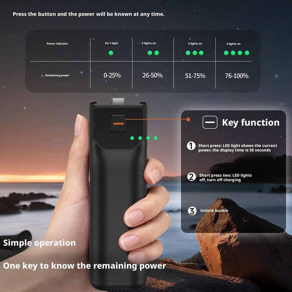 For DJI POCKET 3 Extended Batt - Camera Battery Grip ulasan dan harga