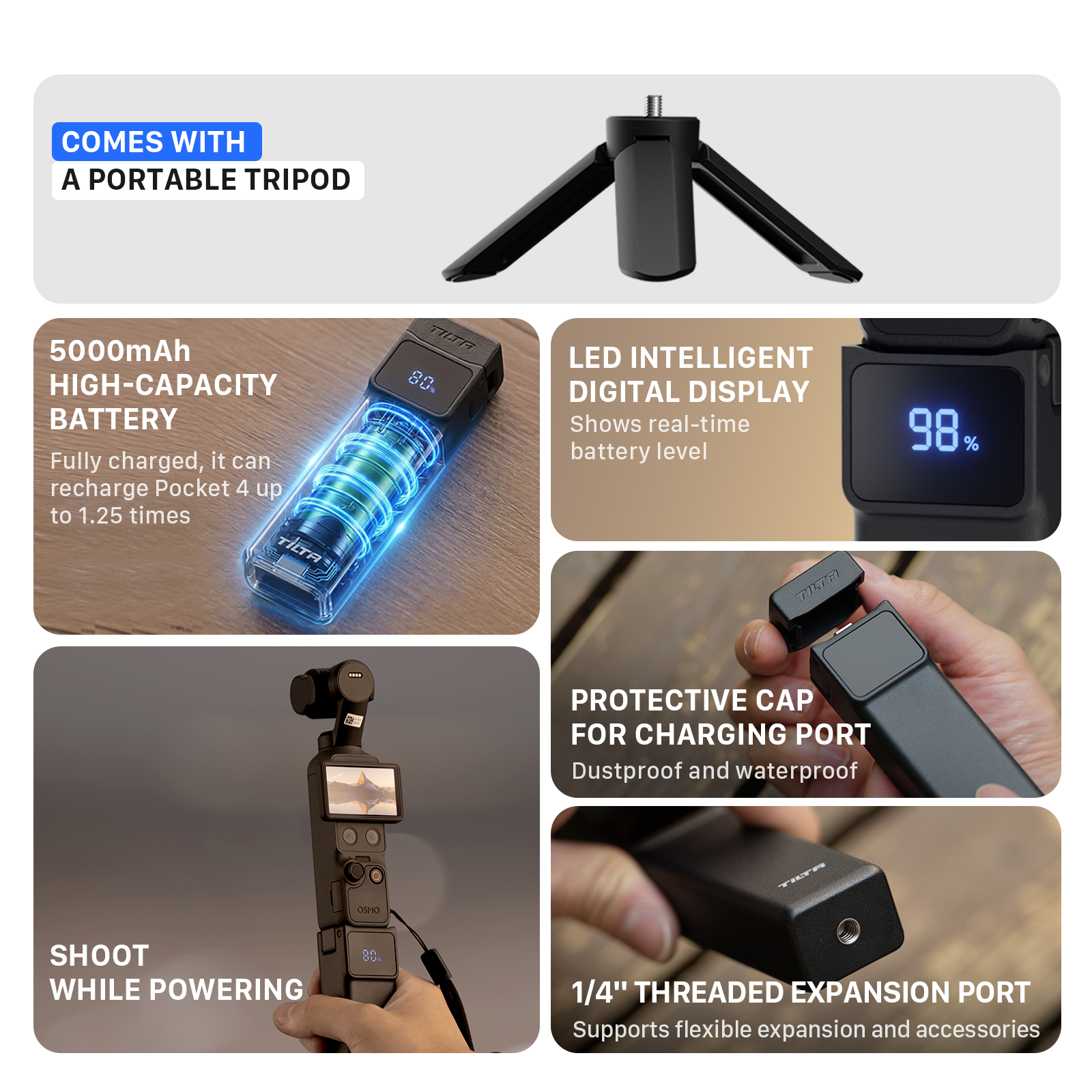 TILTA Power Battery Handle For - Camera Battery Grip ulasan dan harga
